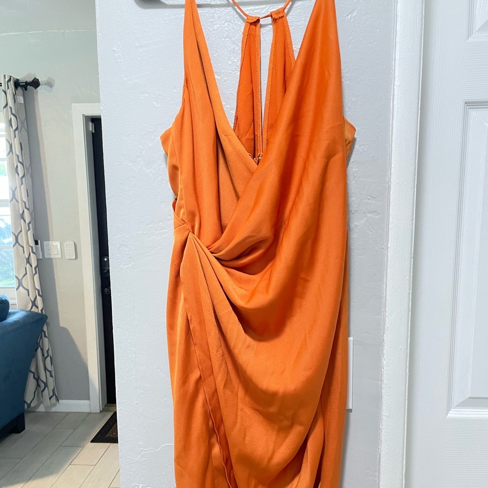 Asos Tangerine Dress